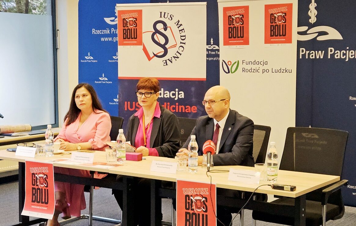 Konferencja Prasowa "Usłysz Głos Bólu"